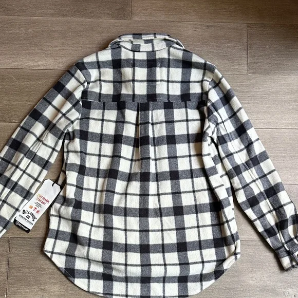 Billabong Fleece Flannel Shacket - Picture 4 of 8